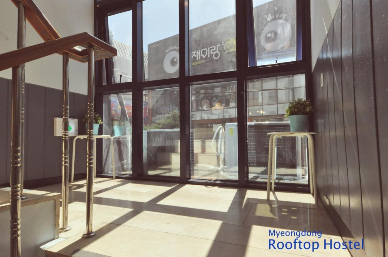 Myeongdong Rooftop Hostel Сеул Екстер'єр фото