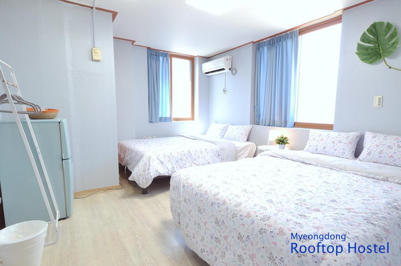 Myeongdong Rooftop Hostel Сеул Екстер'єр фото