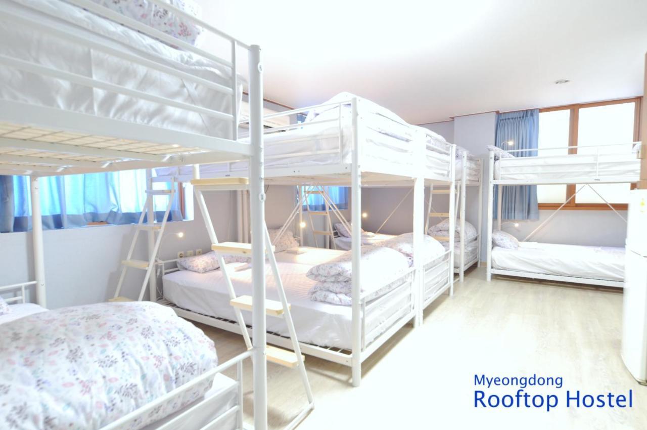 Myeongdong Rooftop Hostel Сеул Екстер'єр фото