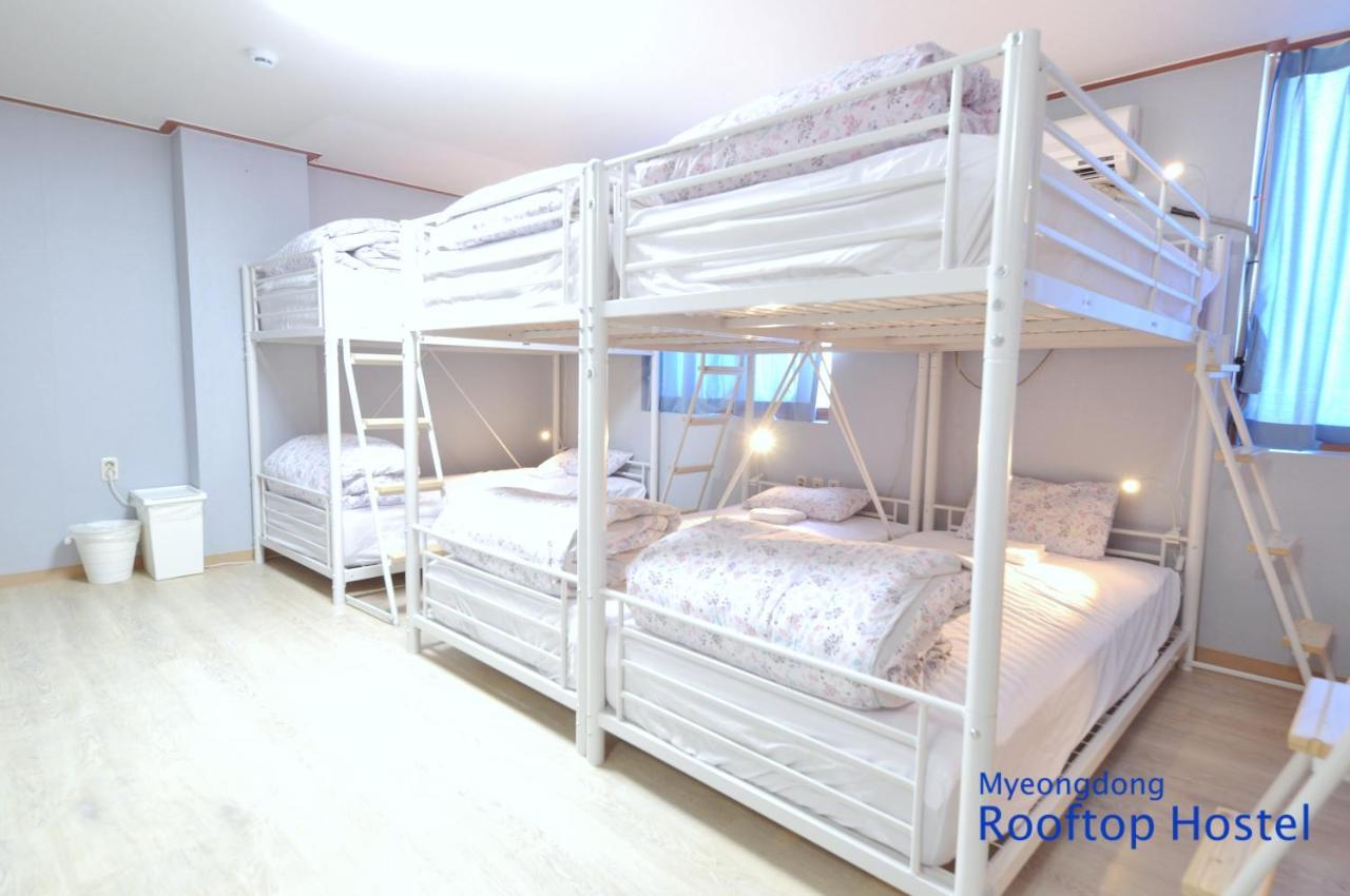 Myeongdong Rooftop Hostel Сеул Екстер'єр фото