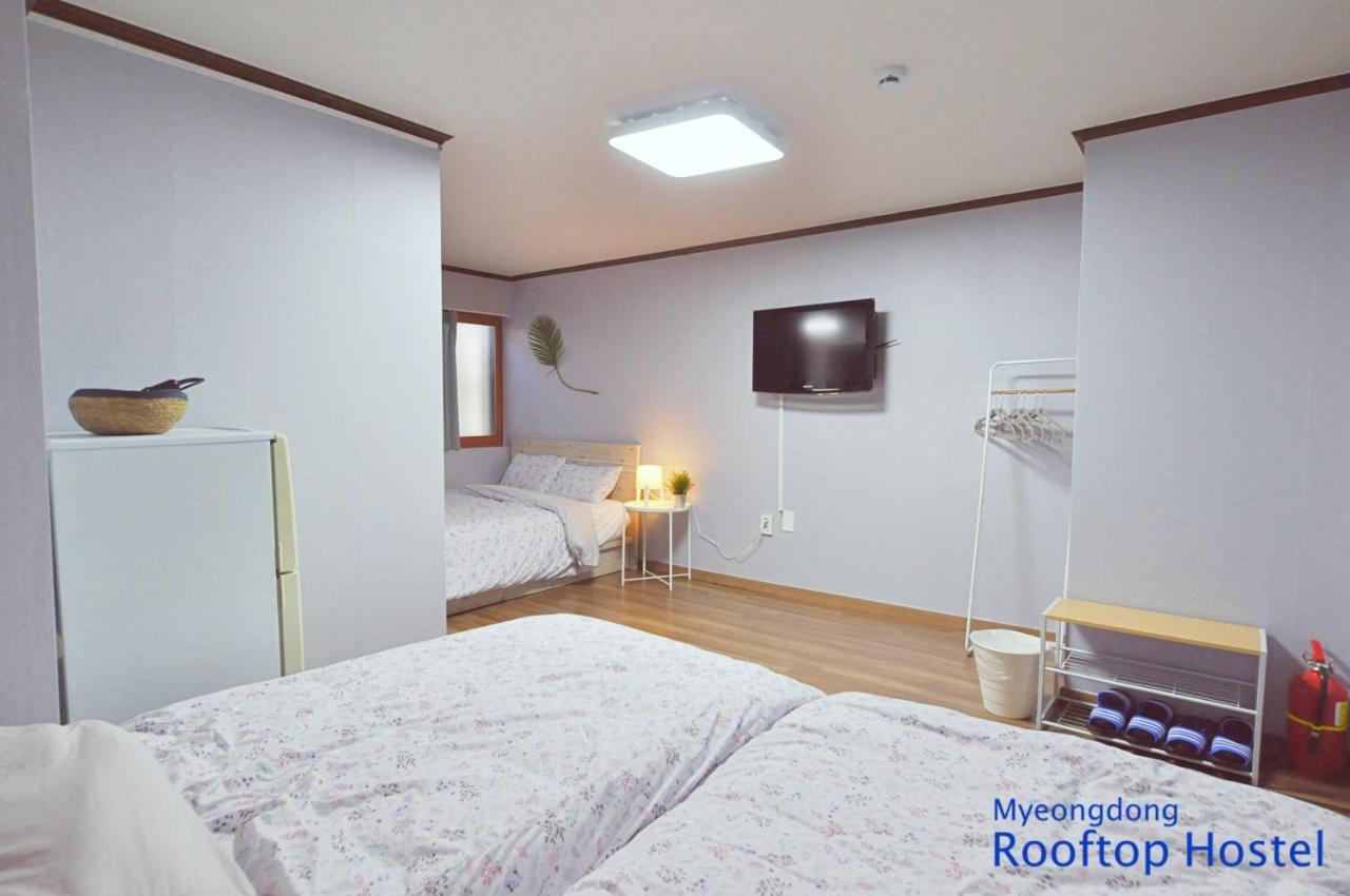 Myeongdong Rooftop Hostel Сеул Екстер'єр фото