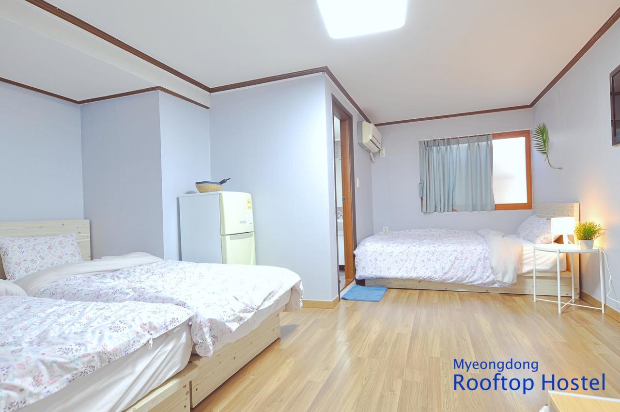 Myeongdong Rooftop Hostel Сеул Екстер'єр фото