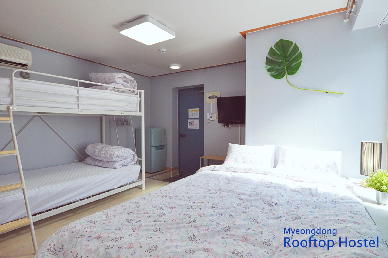 Myeongdong Rooftop Hostel Сеул Екстер'єр фото